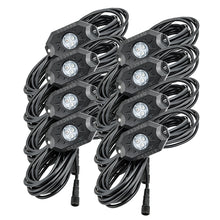 Load image into Gallery viewer, ORACLE Lighting Light Bars &amp; Cubes Oracle Bluetooth + RF Underbody Rock Light Kit - 8 PCS - ColorSHIFT SEE WARRANTY