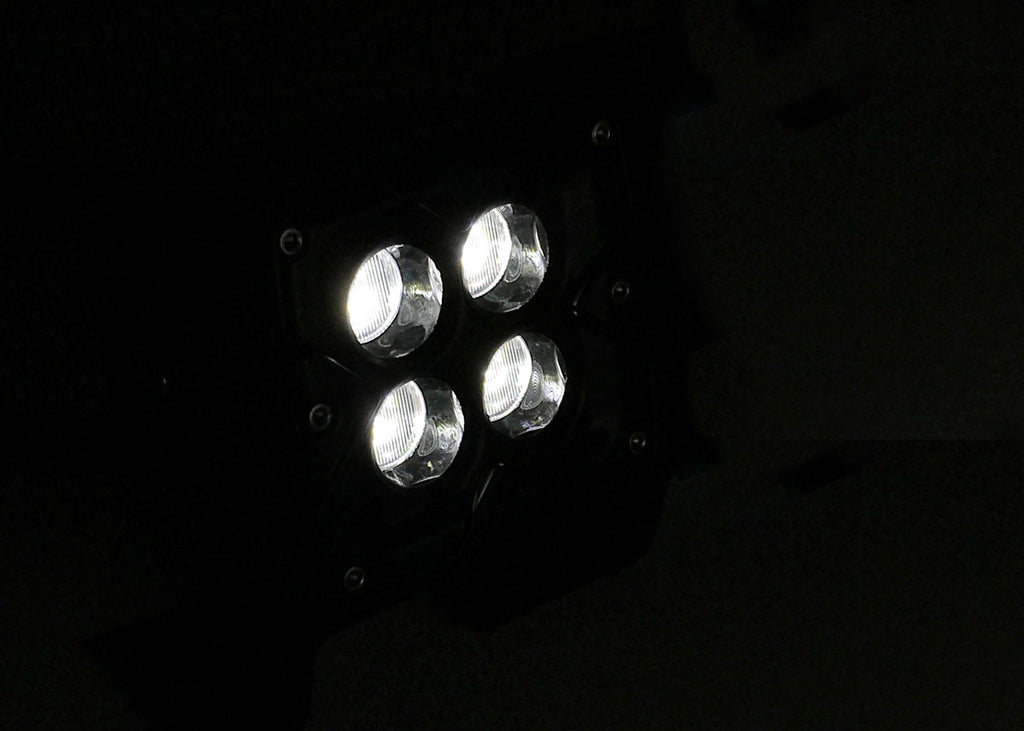 Quake LED Work Light 3 in. Work Light 40 Watt Seismic Spot Or Flood - QSE548