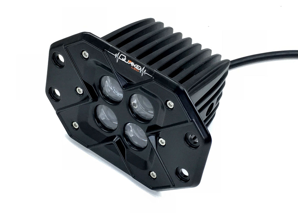 Quake LED Work Light 3 in. Work Light Flush 20 Watt Spot RGB Accent Seismic - QSE919