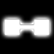 Load image into Gallery viewer, ORACLE Lighting Light Accessories and Wiring ORACLE Lighting Universal Illuminated LED Letter Badges - Matte Wht Surface Finish - H SEE WARRANTY