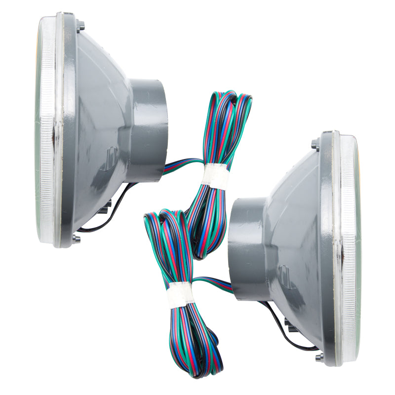 ORACLE Lighting Headlights Oracle 97-06 Jeep Wrangler TJ SMD HL - ColorSHIFT w/o Controller SEE WARRANTY
