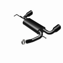 Load image into Gallery viewer, Magnaflow Axle Back MagnaFlow 07-17 Jeep Wrangler JK 3.8/3.6L Dual Split Rear Exit Black Axle-Back Exhaust