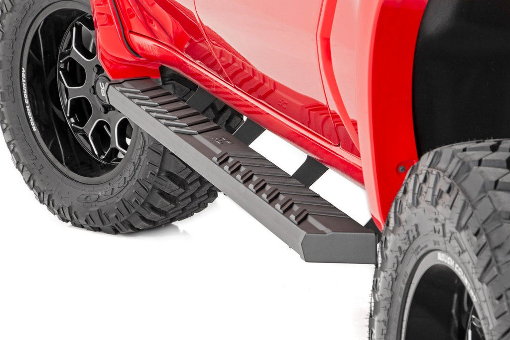 Rough Country Running Boards BA2 Running Board Side Step Bars 19-22 Ram 1500 2WD/4WD Rough Country - 41004