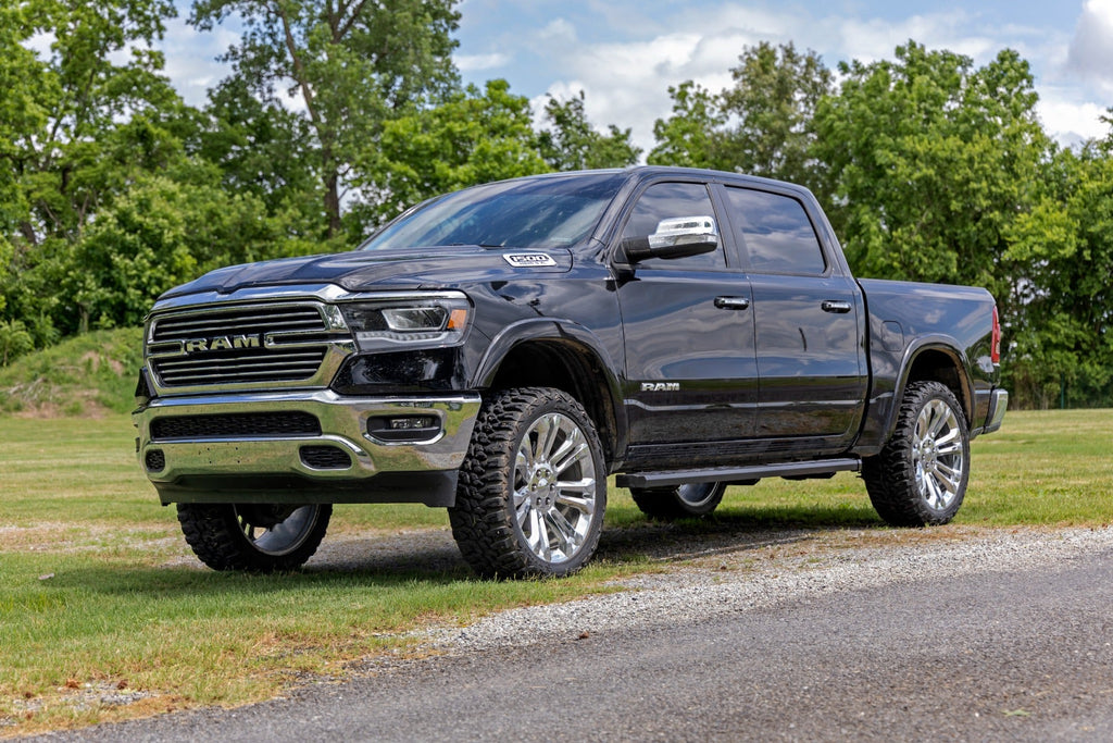 Rough Country Running Boards BA2 Running Board Side Step Bars 19-22 Ram 1500 2WD/4WD Rough Country - 41004