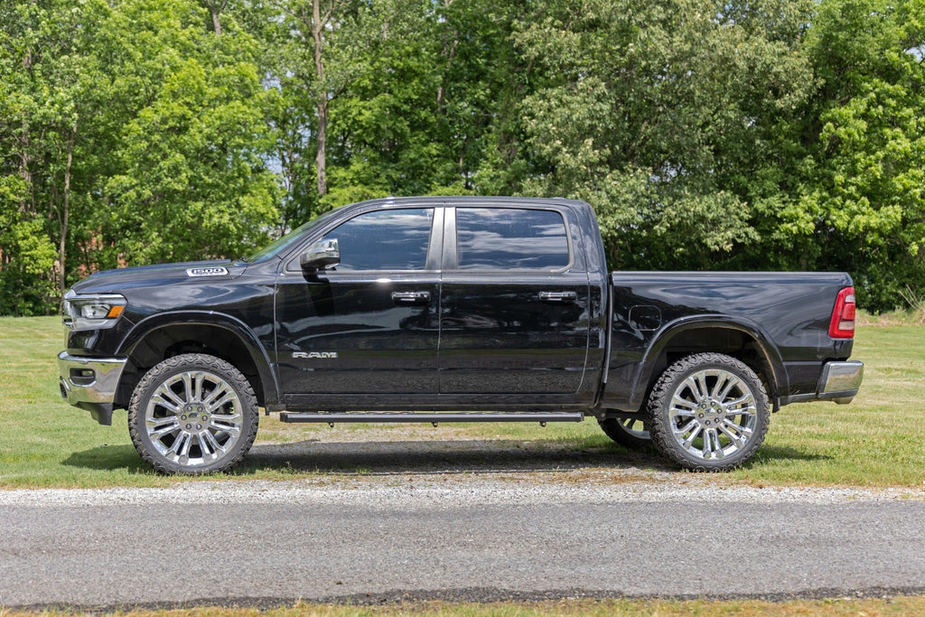 Rough Country Running Boards BA2 Running Board Side Step Bars 19-22 Ram 1500 2WD/4WD Rough Country - 41004