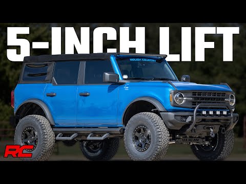 5 Inch Lift Kit 21-Up Ford Bronco 4WD Rough Country