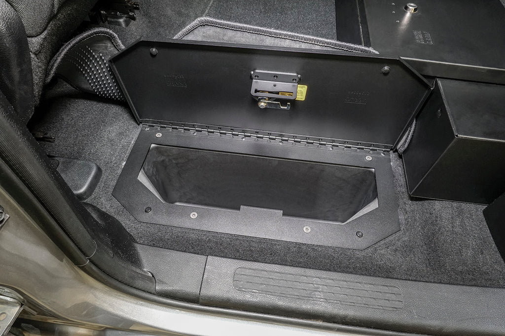 Locking Storage Lids In-Floor 19-25 RAM 1500 Crew Cab (Exc. Classic) Pair Tuffy Security