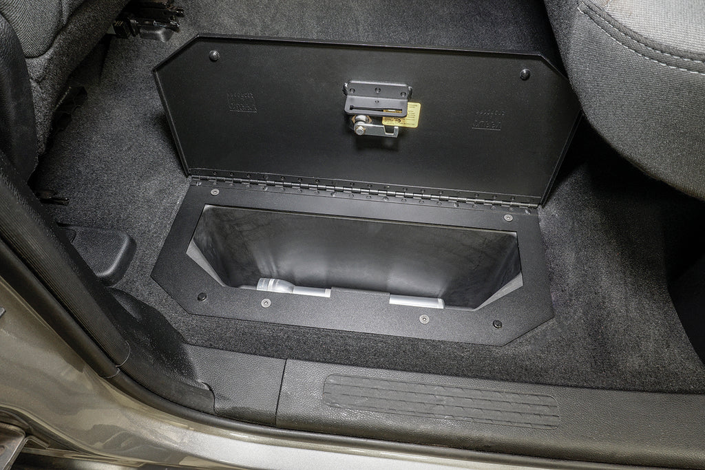 Locking Storage Lids In-Floor 19-25 RAM 1500 Crew Cab (Exc. Classic) Pair Tuffy Security