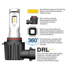 Load image into Gallery viewer, ORACLE Lighting Bulbs Oracle H11 - VSeries LED Headlight Bulb Conversion Kit - 6000K SEE WARRANTY