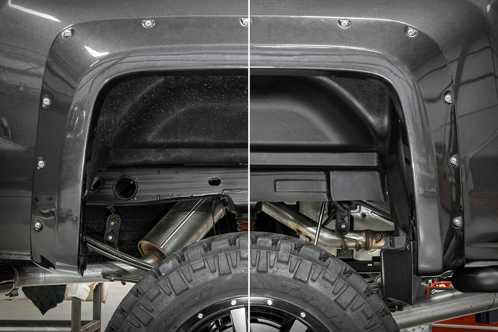 GMC Rear Wheel Well Liners 14-18 Sierra 1500/14-19 Sierra HD Rough Country