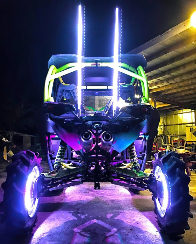 ORACLE Lighting Light Accessories and Wiring Oracle Off-Road 4ft LED Whip - ColorSHIFT SEE WARRANTY