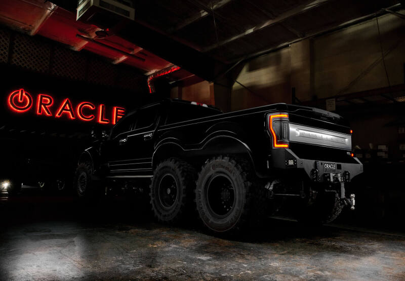 ORACLE Lighting Tail Lights Oracle Lighting 17-22 Ford F-250/350 (Black Series) Flush Mount LED Tail Lights SEE WARRANTY