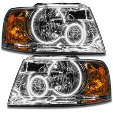 Load image into Gallery viewer, ORACLE Lighting Headlights Oracle 03-06 Ford Expedition SMD HL - Chrome - ColorSHIFT w/ 2.0 Controller SEE WARRANTY