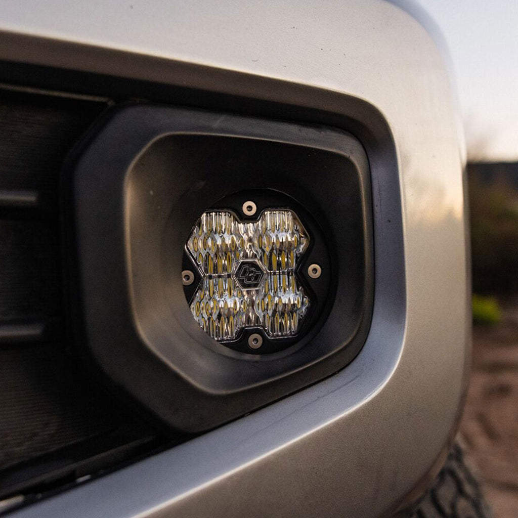 Squadron-R 2.0 Sport Fog Pocket Light Kit Toyota 2010-24 4Runner 2012-23 Tacoma 2014-21 Tundra Clear Baja Designs