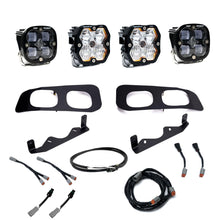 Load image into Gallery viewer, Squadron 2.0 Pro/Squadron Sae Dual Fog Pocket Light Kit Ford 2023-26 F-250/350 Super Duty Clear Upfitter Baja Designs
