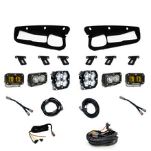 Load image into Gallery viewer, Squadron 2.0 Pro/S2 Pro/S2 Sae Pro Fog Pocket Light Kit Ford 2021-27 Bronco 2022-24 Bronco Raptor w/ Steel Bumper Baja Amber Upfitter Baja Designs