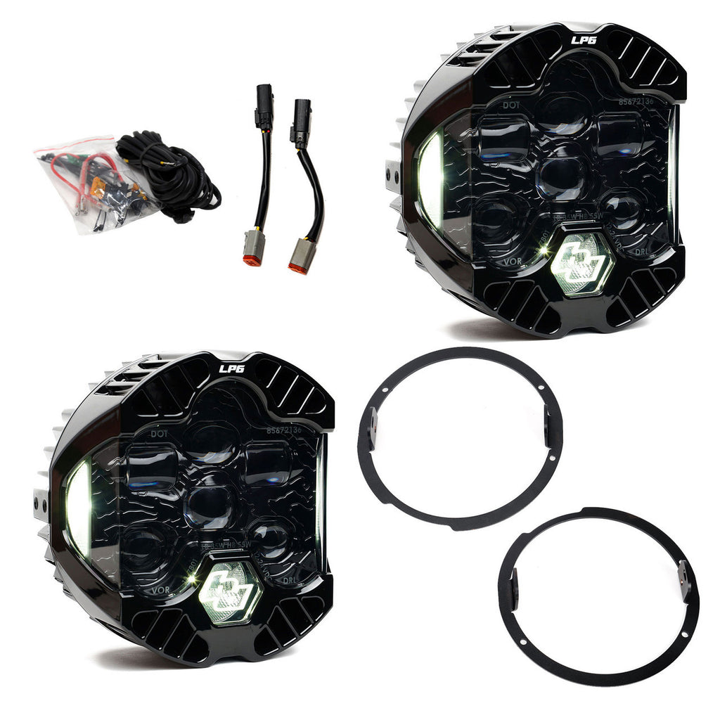 DOT LP6 LED Headlight Kit - Jeep 2007-2018 Wrangler JK
