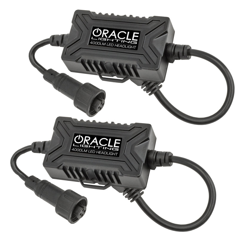 ORACLE Lighting Bulbs Oracle 52 4000 Lumen LED Headlight Bulbs (Pair) - 6000K SEE WARRANTY