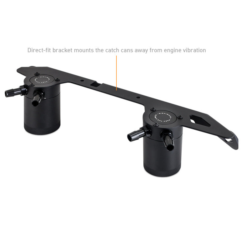 Mishimoto Oil Catch Cans Mishimoto 2023+ Ford Bronco 2.7L Baffled Oil Catch Can System