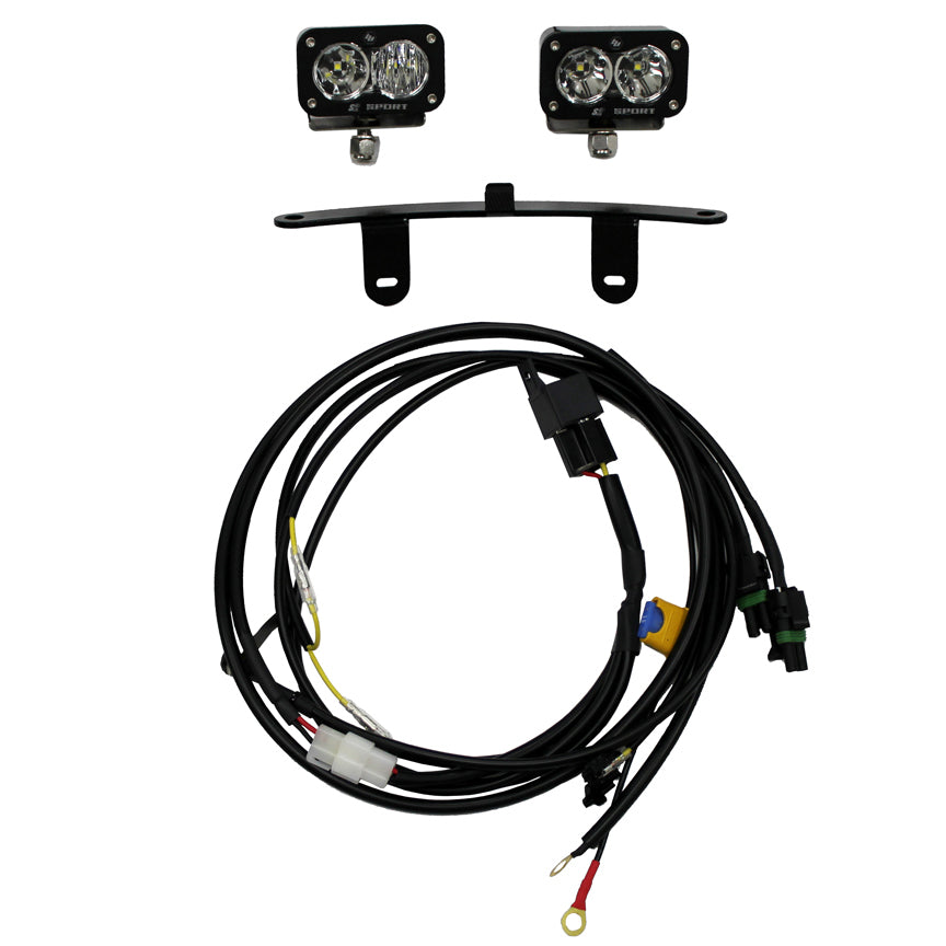 Baja Designs Headlight Kit Honda Africa Twin Windscreen Mount Kit Pro Baja Designs - 447030