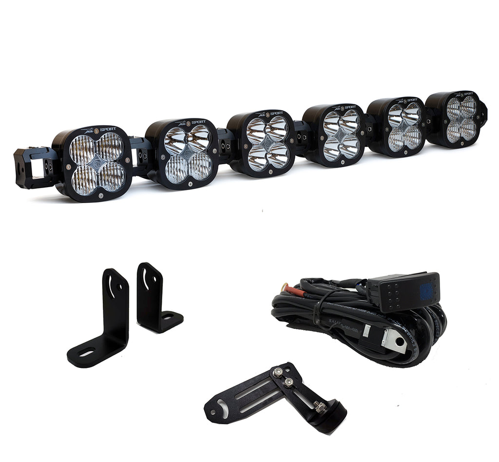 Baja Designs LED Light Kit Polaris RZR Pro XP, XL Linkable Roof Bar Kit Baja Desgins - 447081