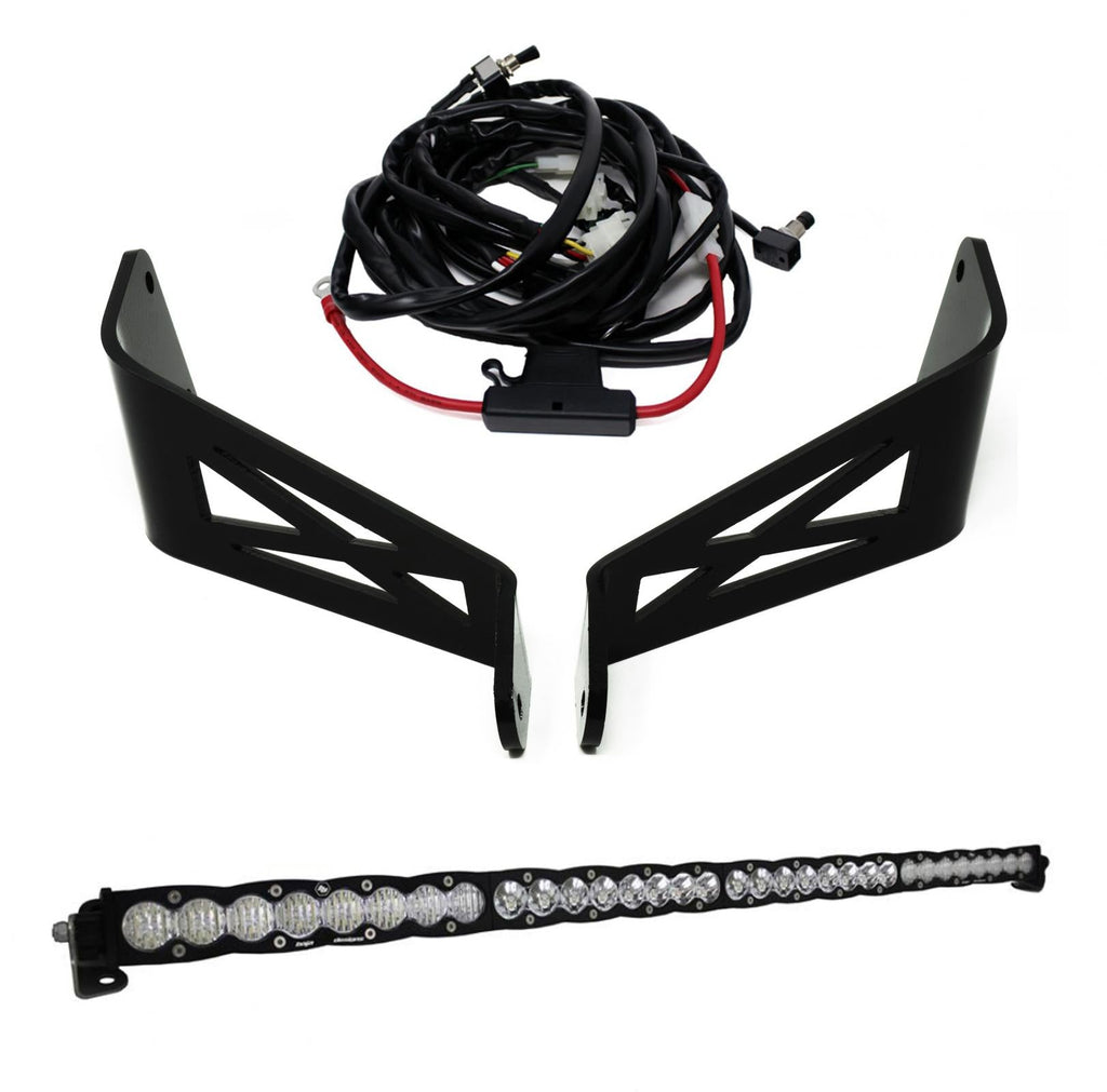 Baja Designs LED Light Kit Can-Am Maverick X3 Rock Crawler Roof Mount Kit 40 Inch S8 Baja Designs - 447083