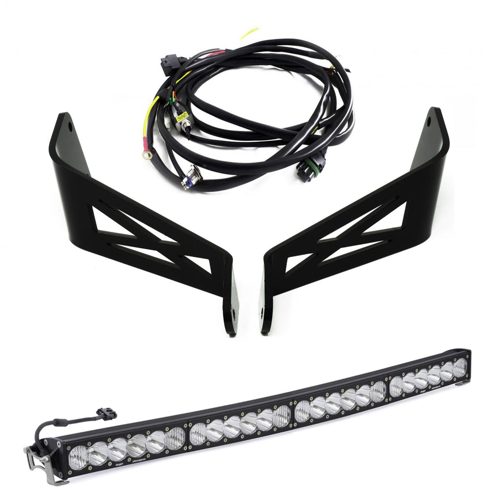 Baja Designs LED Light Kit Can-Am Maverick X3 Rock Crawler Roof Mount Kit 40 Inch OnX6 Baja Designs - 447085