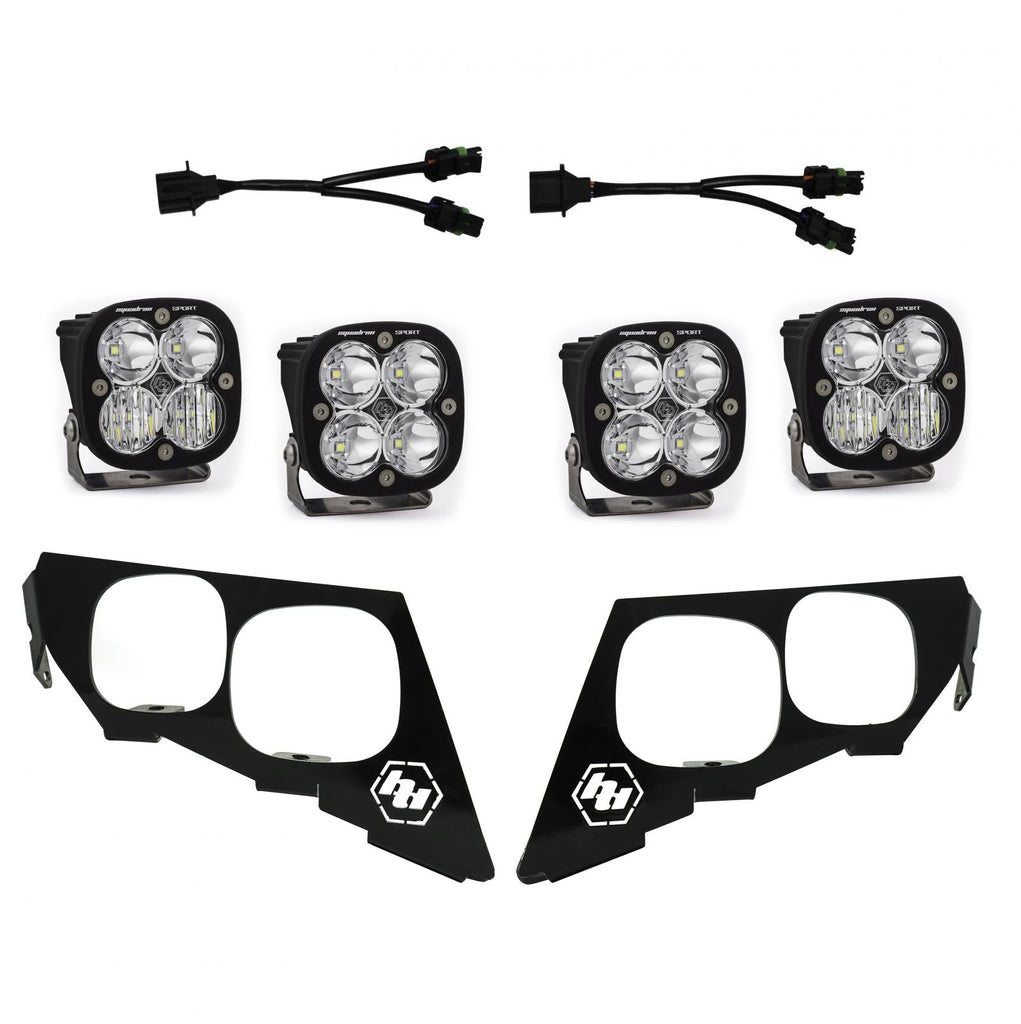 Baja Designs Headlight Adapter Textron Wildcat XX 2018 Headlight Kit Sportsmen Baja Designs - 447094