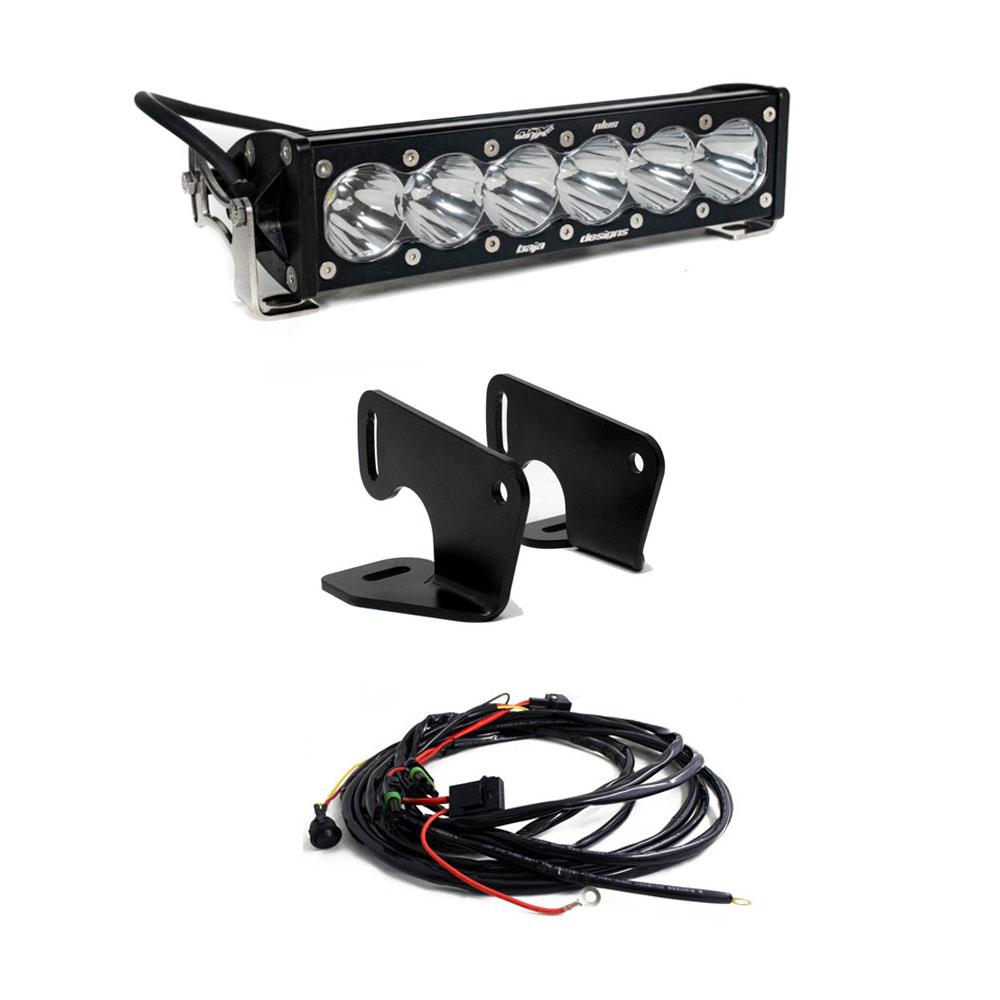 Baja Designs LED Light Kit Polaris RZR Pro XP Hood Light Mount Kit 10 Inch OnX6+ Baja Designs - 447167