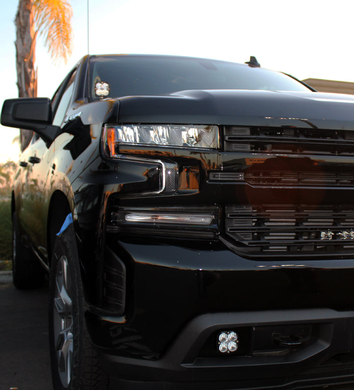 Baja Designs Fog Lights Silverado Fog Pocket for 19-Up Silverado 1500/2500/2500 HD FPK SAE Baja Designs - 447528