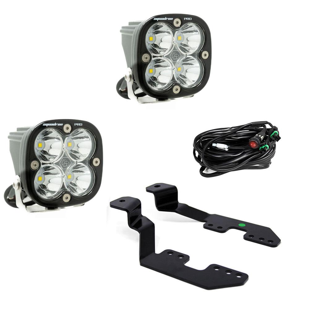 Baja Designs A Pillar Light Mount GM A-Pillar Mount Kit Squadron Pro Baja Designs - 447604