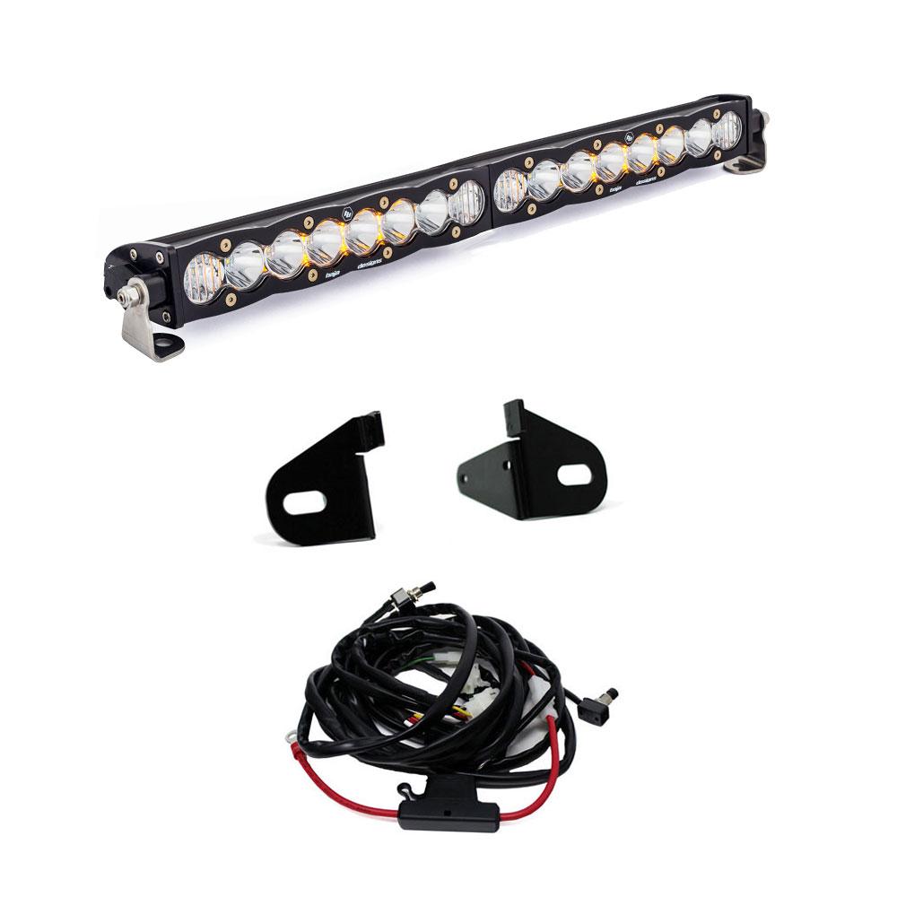 Baja Designs LED Light Bars Ford, Ranger (19-On), 20" Bar Grille Kit, w/ S8 - 447611