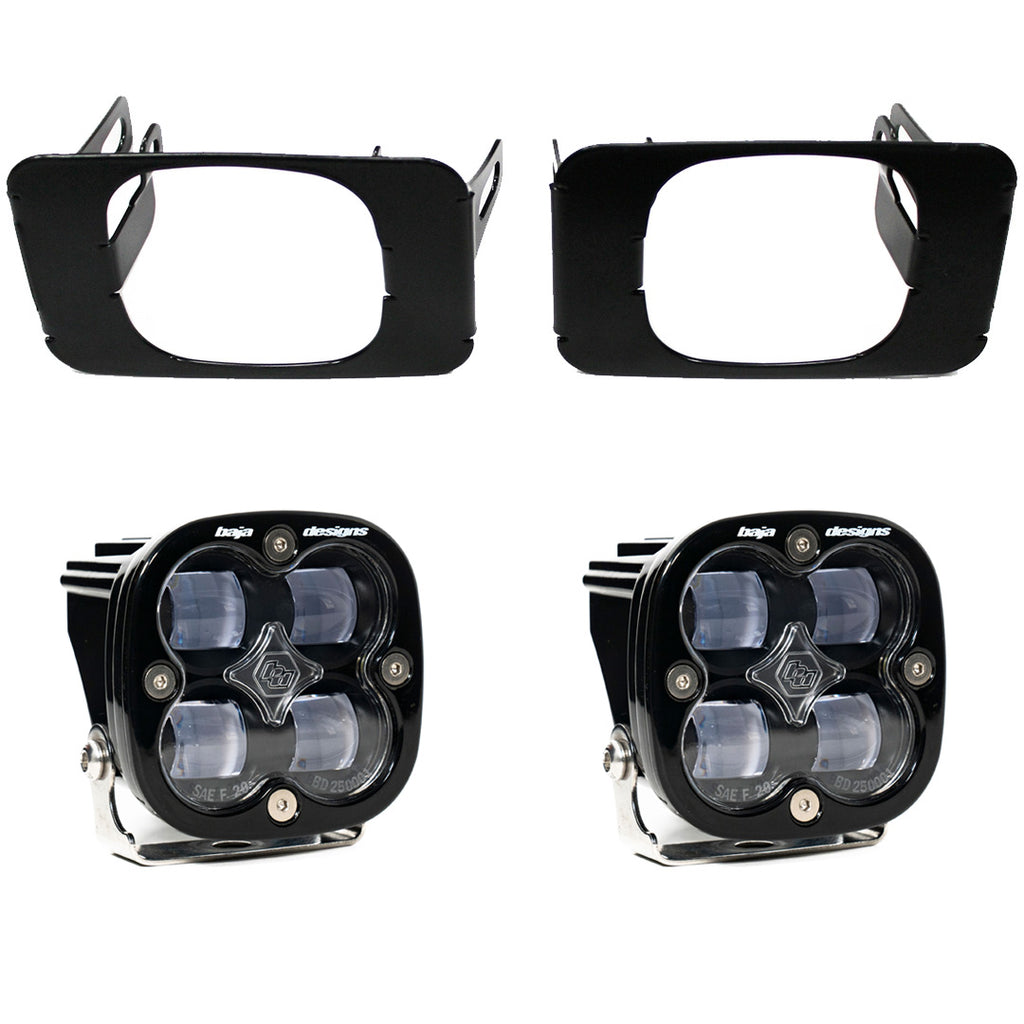 Baja Designs Fog Lights Super Duty Fog Lights SAE Fog Pocket Kit 17-18 Super Duty 15-18 F-150 Baja Designs - 447618