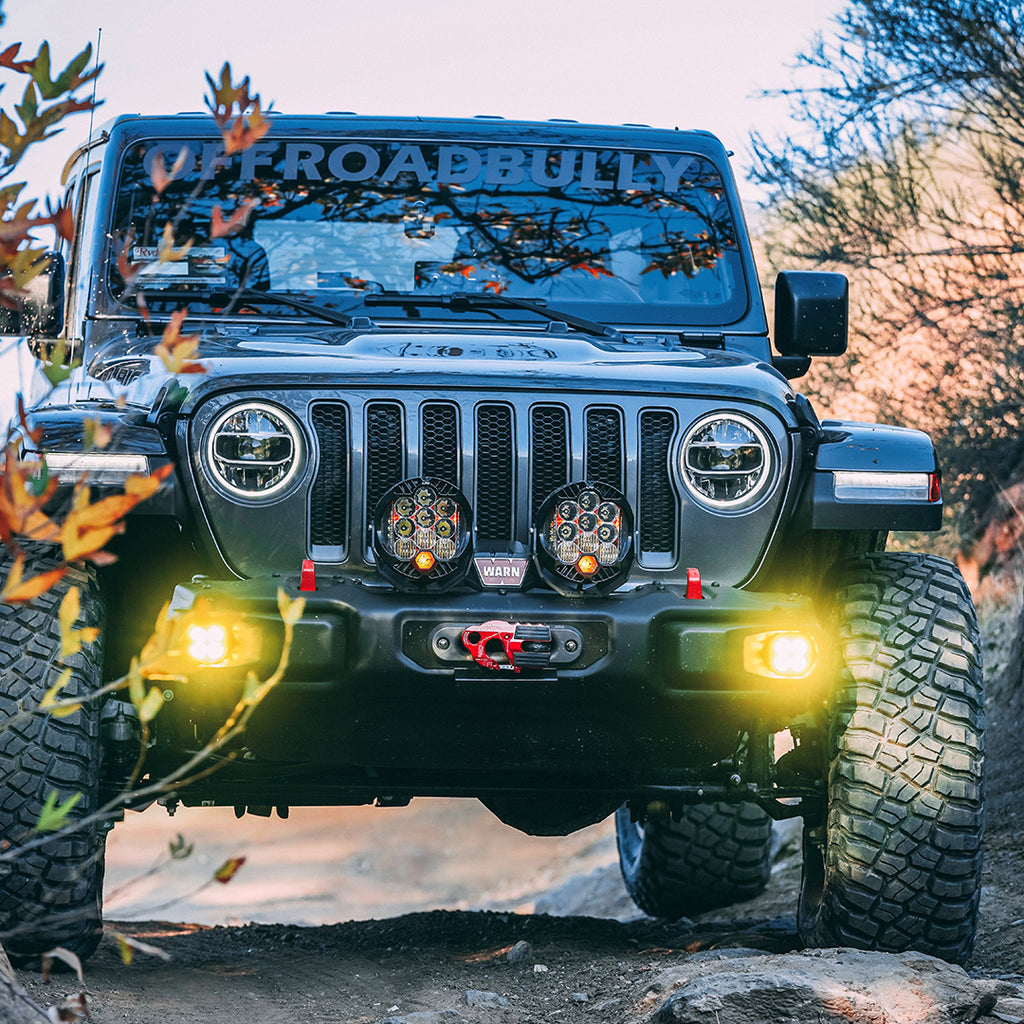 Baja Designs Fog Lights Jeep JL Fog Light Squadron-R 18-Pres Wrangler JL Rubicon Fog Pocket Kit Baja Designs Baja Designs - 447623