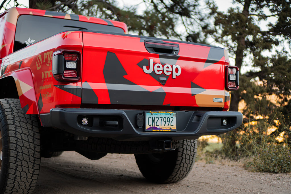 Baja Designs LED Light Kit Jeep JT LED Light Dual S1 Reverse Kit w/Upfitter For 18-Pres Wrangler JT Baja Designs - 447652UP