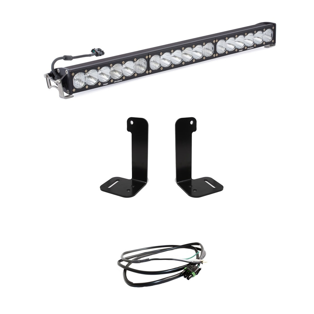 Baja Designs LED Light Kit Jeep JL/JT 30 Inch OnX6+ Light Bar Kit w/Upfitter Baja Designs - 447657UP