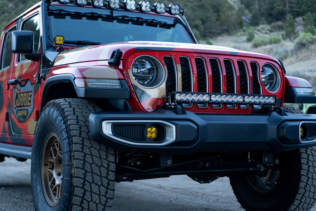 Baja Designs LED Light Kit Jeep JL/JT 30 Inch OnX6+ Light Bar Kit w/Upfitter Baja Designs - 447657UP
