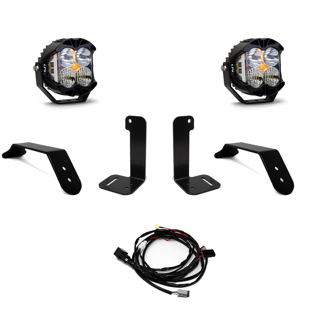Baja Designs LED Light Kit Jeep JL/JT Dual LP4 Auxiliary Light Kit Baja Designs - 447658