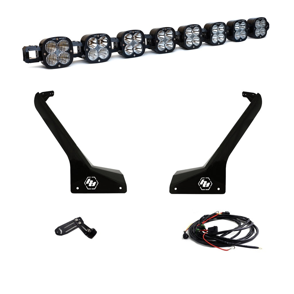 Baja Designs LED Light Kit Jeep JL/JT Roof Bar LED Light Kit 8 XL Linkable Baja Designs - 447664