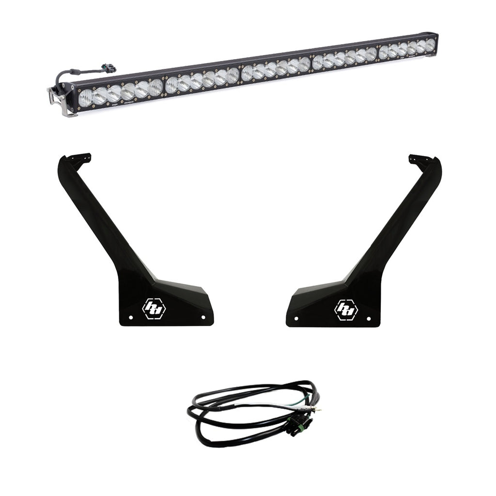 Baja Designs LED Light Kit Jeep JL/JT Roof Bar LED Light Kit 50 Inch OnX6+ w/Upfitter Baja Designs - 447666UP