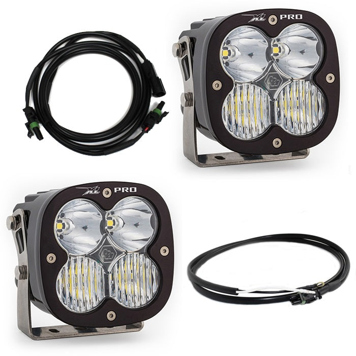 Baja Designs LED Light Kit Jeep JL/JT Rubicon Steel Bumper LED Light Kit XL Pro w/Upfitter Baja Designs - 447668UP