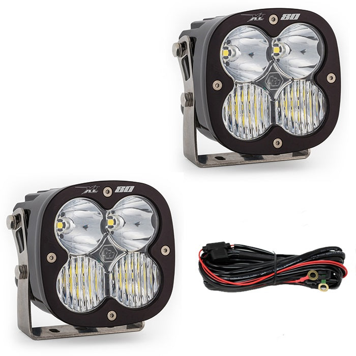 Baja Designs LED Light Kit Jeep JL/JT Rubicon Steel Bumper LED Light Kit XL 80 Baja Designs - 447669
