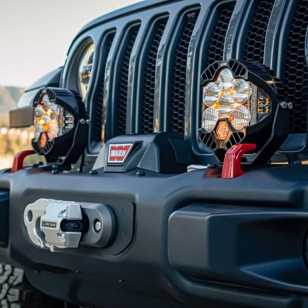 Baja Designs LED Light Kit Jeep JL/JT Rubicon Steel Bumper LED Light Kit LP6 Baja Designs - 447671