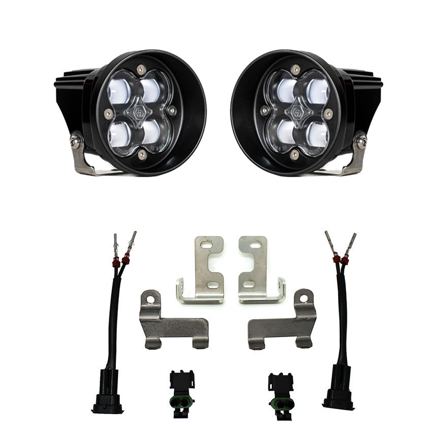 Baja Designs Fog Lights Toyota Rav4 (16-On) Highlander (14-19) FPK Squadron SAE Clear Baja Designs - 447703