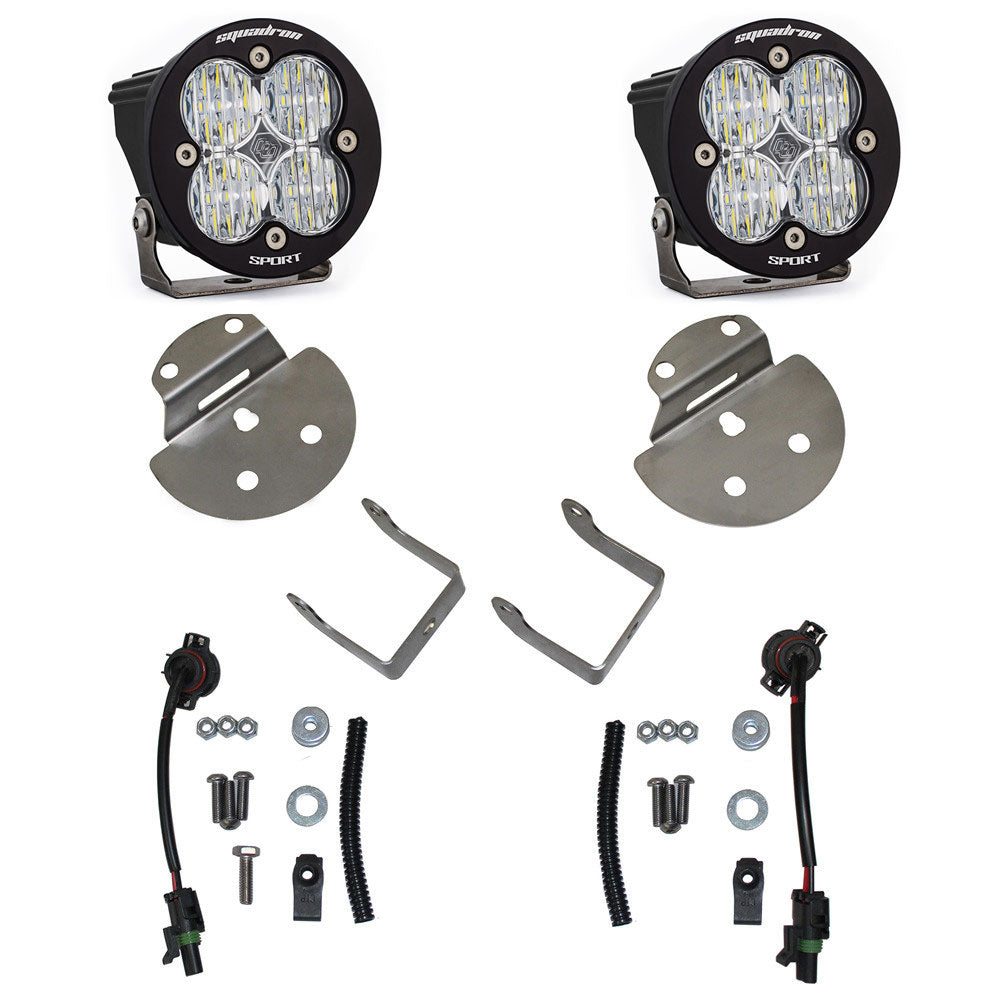 Baja Designs Fog Lights Squadron-R Sport Fog Pocket Kit 15-19 Colorado/Canyon/Silverado/Sierra 2500HD/3500HD Baja Designs - 447712