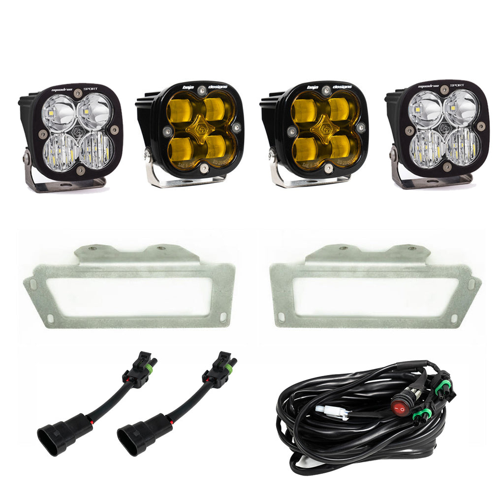 Baja Designs Fog Lights Ram 2500/3500 Fog Lights SAE Fog Pocket Kit Amber FPK 10-18 RAM 1500 09-12 Ram 2500/3500 Baja Designs - 447719