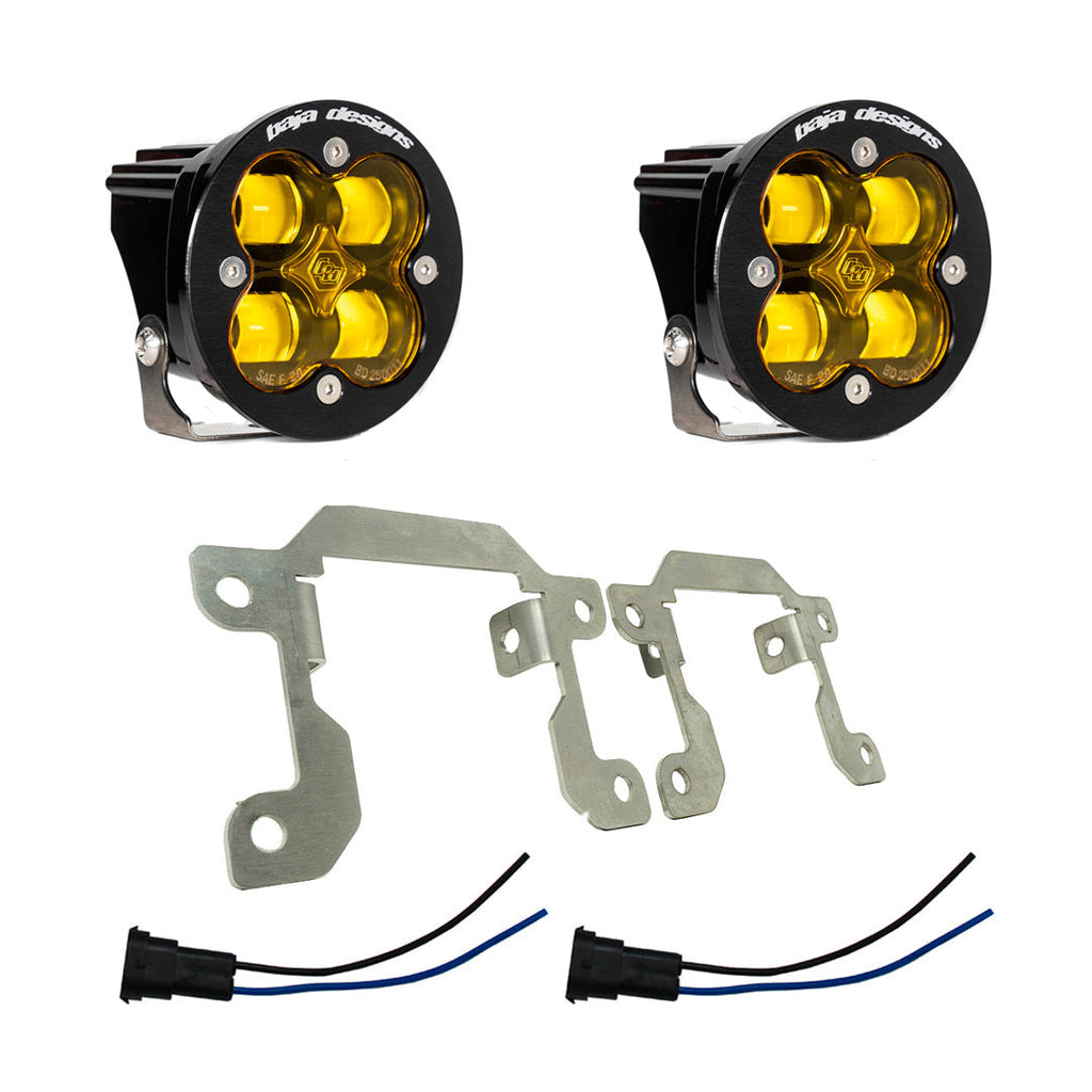 Baja Designs Fog Lights Fog Pocket Kit SAE Squadron Amber Ford/Subaru Baja Designs - 447725