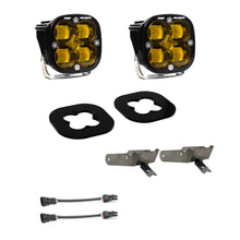 Load image into Gallery viewer, Ford Super Duty (11-16) Fog Pocket Kit SAE Amber Baja Designs