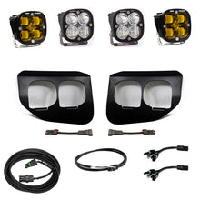 Load image into Gallery viewer, Baja Designs Fog Lights Ford Super Duty (20-22) Fog Lights FPK Amber SAE/Pro DC Baja Designs w/Upfitter Baja Designs - 447737UP