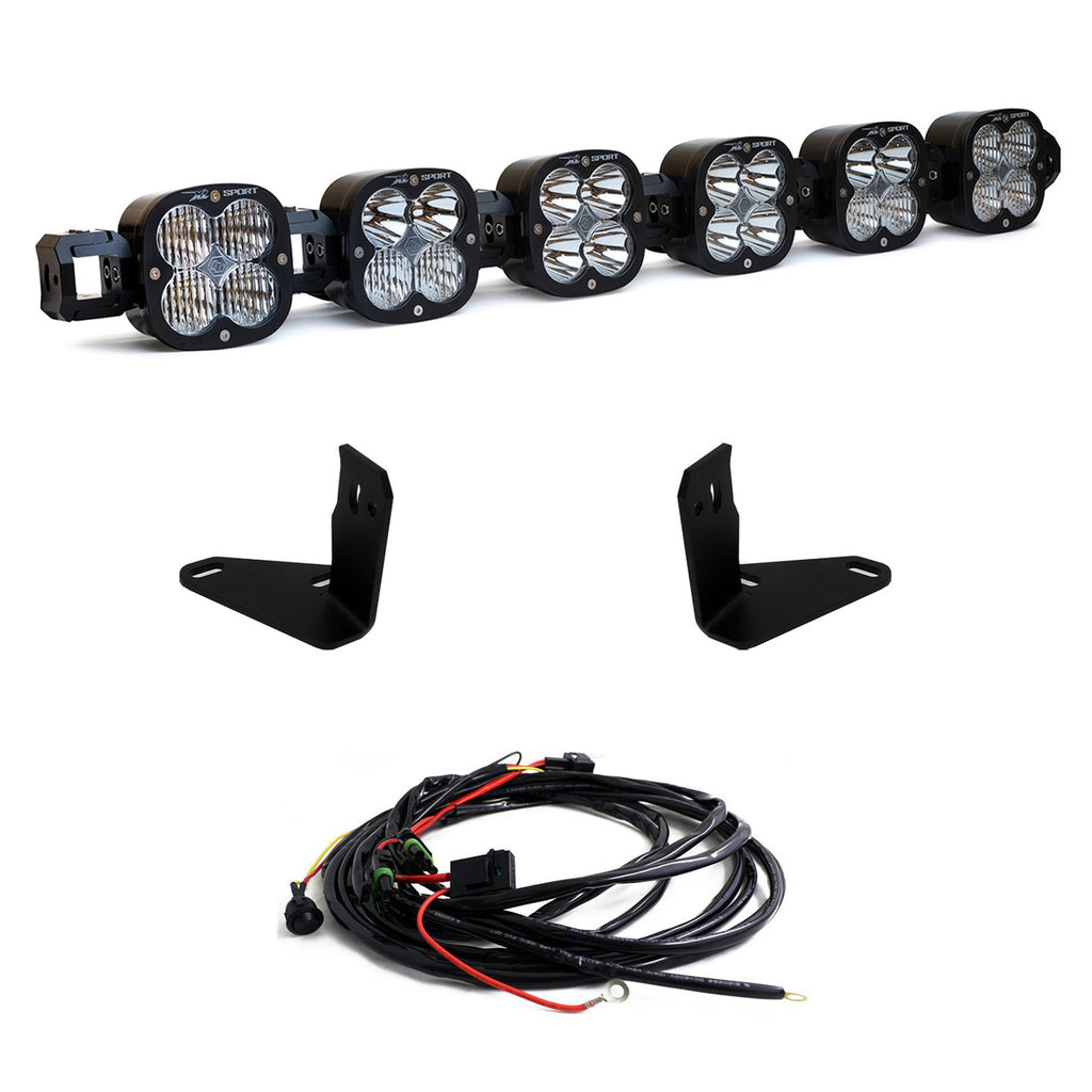 Baja Designs LED Light Bars 6 X Linkable Light Bar For 21-Up Ford Bronco Steel Bumper Mount Baja Designs - 447750
